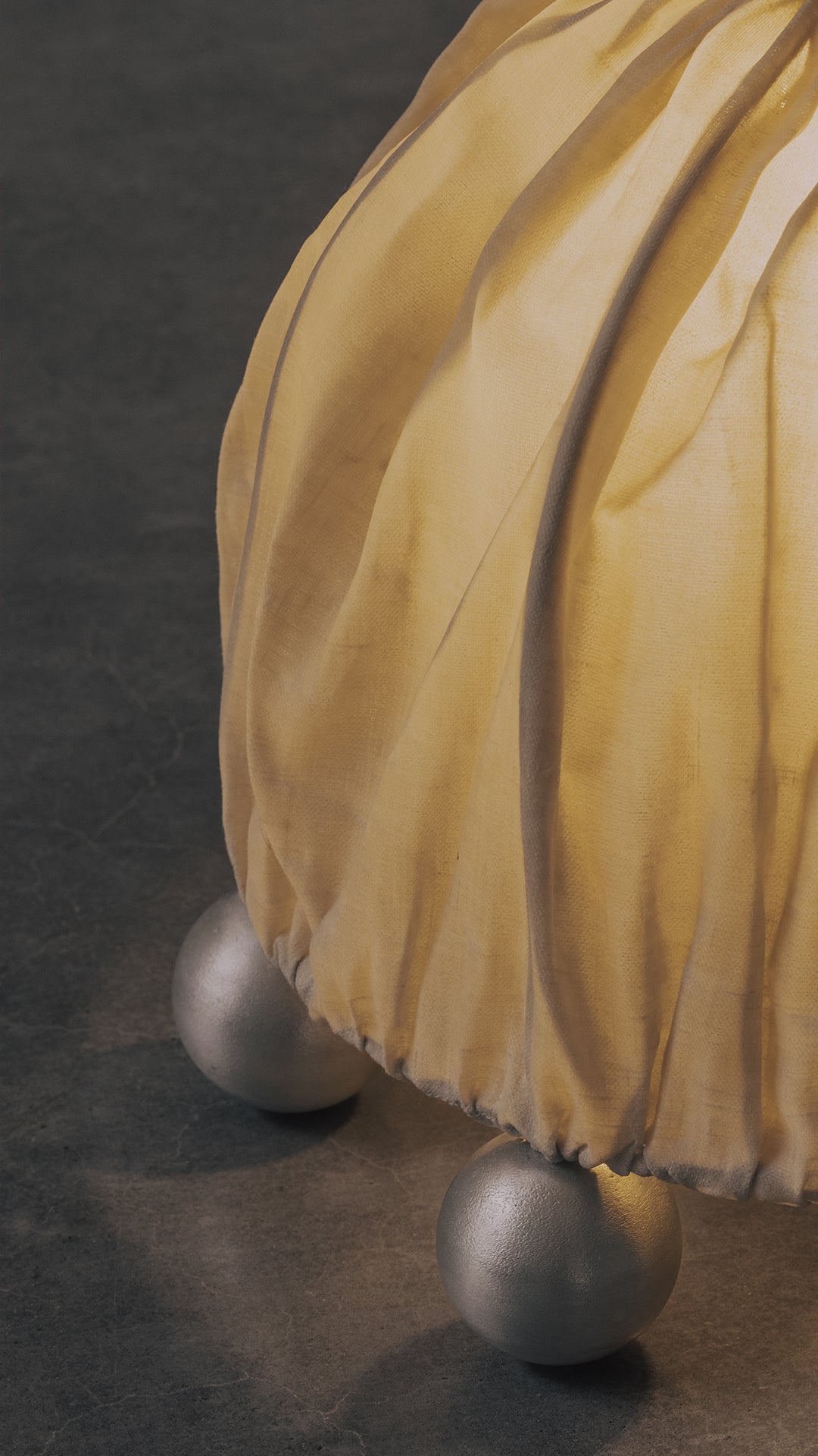 ALTER Table Lamp | Aluminium Beeswax Linen