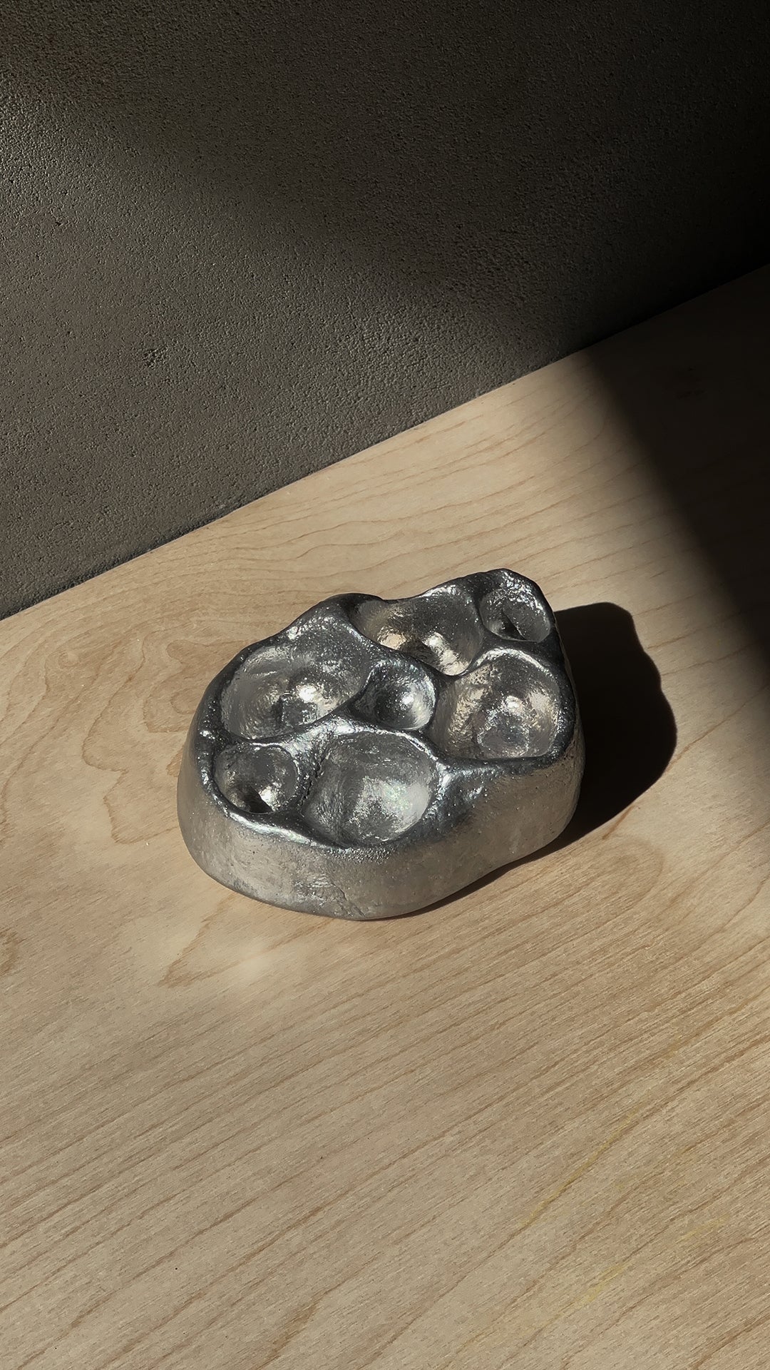 Rockpool Sculptural Catchall | Aluminium