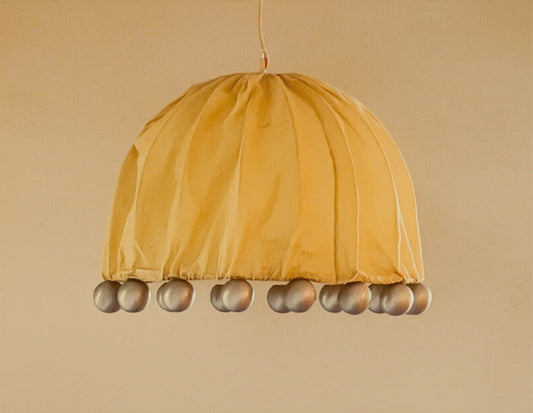 65D ALTER Pendant Light | Aluminium Beeswax Linen