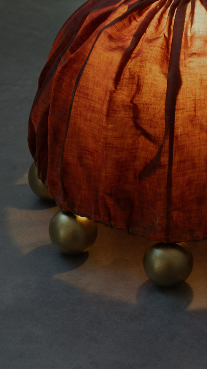 ALTER Table Lamp | Brass Beeswax Linen Ceriops